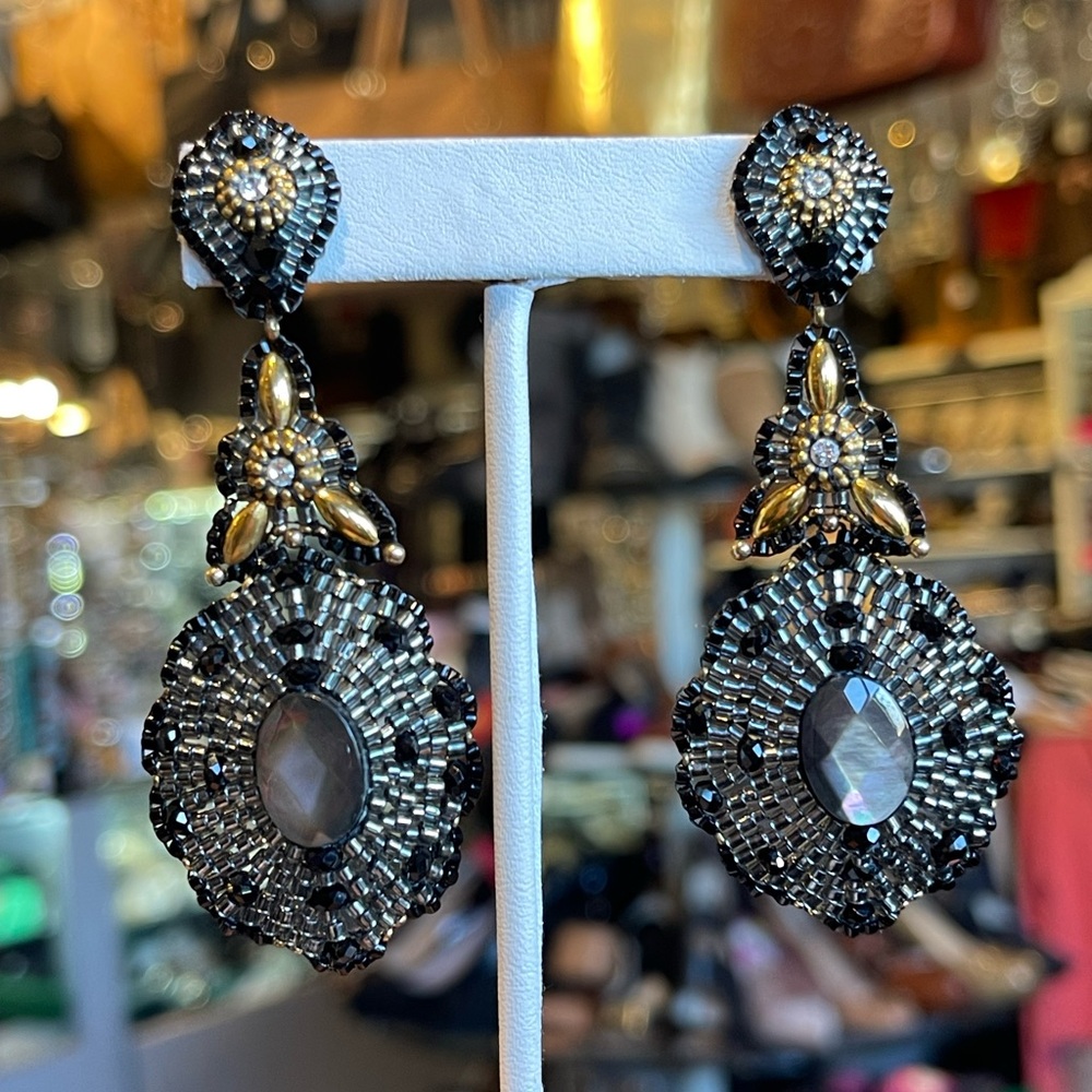 Miguel Ases Earrings Beaded